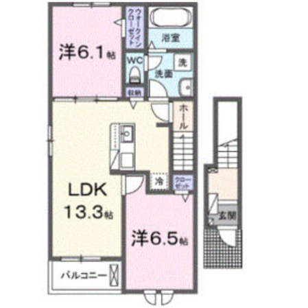 サクラ・コート阿成の物件間取画像